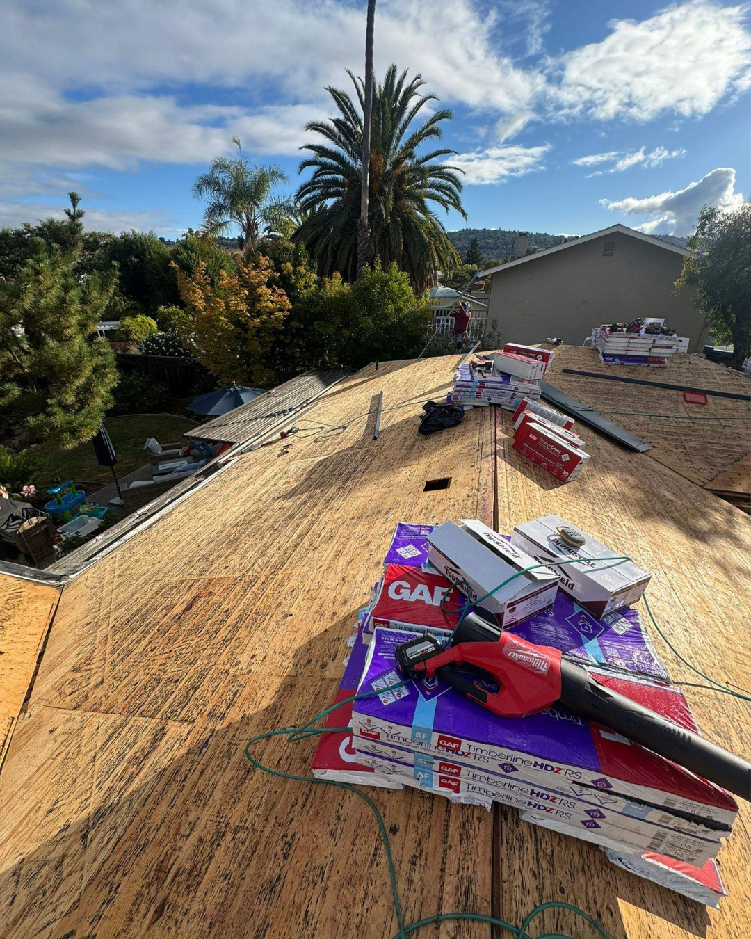 Roof Installation in San Jose | Simmitri Inc. Before